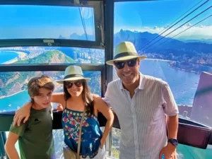 Inside the Sugar Loaf Mountain Cable Car