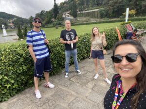 Outside Quitandinha Palace, Petropolis